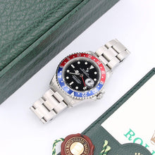 Load image into Gallery viewer, Rolex GMT Master II 16710 - Pepsi Bezel "Swiss Made" - Full Set