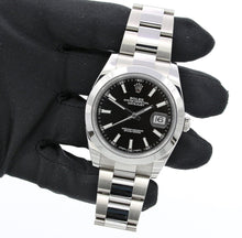 Load image into Gallery viewer, Rolex Datejust ref. 126300 Black Dial Oyster bracelet - Full Set