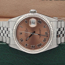 Load image into Gallery viewer, Rolex Datejust 36 ref. 16234 Salmon Roman Dial - Full Set