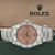 Rolex Air King ref. 14010 Salmon 3-6-9 dial - Full Set