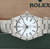 Rolex Air King ref. 14010 White Roman dial - Full Set