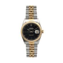 Load image into Gallery viewer, Rolex Datejust ref. 16013 -Steel/Gold - Black dial