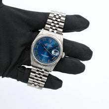 Load image into Gallery viewer, Rolex Datejust 36 ref. 16234 Blue Roman Dial - Jubilee