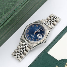 Load image into Gallery viewer, Rolex Datejust 36 ref. 16234 Blue Roman Dial - Jubilee
