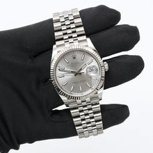 Load image into Gallery viewer, Rolex Datejust ref. 126234 Silver Dial Jubilee bracelet - Full Set