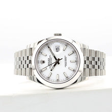 Load image into Gallery viewer, Rolex Datejust ref. 126300 White Dial Jubilee bracelet - Full Set