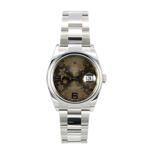 Cargar imagen en el visor de la galería, Rolex Datejust ref. 116200 Brown Flower Dial - Oyster Bracelet - Full Set