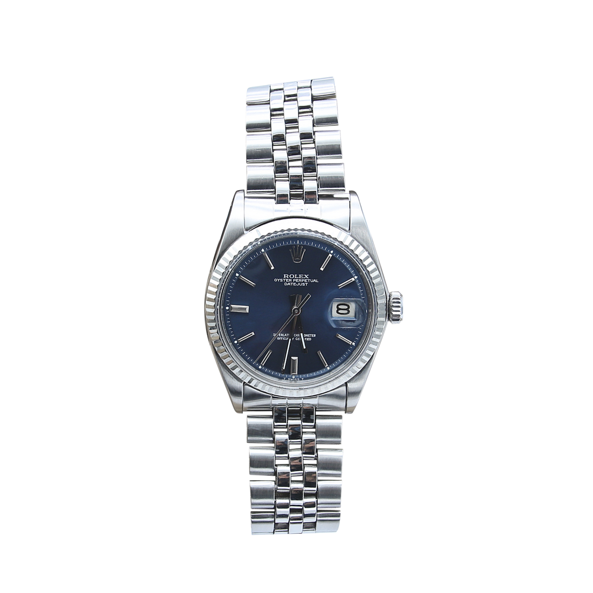 Rolex datejust hot sale dark blue
