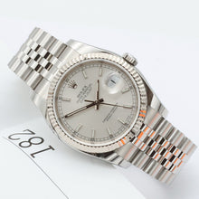Carica l'immagine nel visualizzatore di Gallery, Rolex Datejust ref. 116234 Silver Circle Hours Dial - Jubilee Bracelet - Full Set
