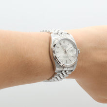 Carica l'immagine nel visualizzatore di Gallery, Rolex Datejust ref. 116234 Silver Circle Hours Dial - Jubilee Bracelet - Full Set
