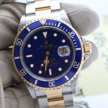 Carica l'immagine nel visualizzatore di Gallery, Rolex Submariner Date ref. 16613LB Steel/Gold - Full Set