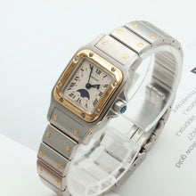 Load image into Gallery viewer, Cartier Santos Moonphase ref. 119902 – Steel/Gold - Moonphase