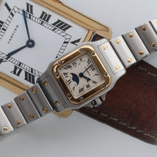 Load image into Gallery viewer, Cartier Santos Moonphase ref. 119902 – Steel/Gold - Moonphase