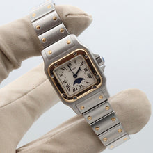 Load image into Gallery viewer, Cartier Santos Moonphase ref. 119902 – Steel/Gold - Moonphase