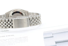 Cargar imagen en el visor de la galería, Rolex Datejust ref. 16030 White Dial with Golden indexes- Jubilee