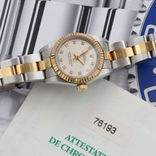 Load image into Gallery viewer, Rolex Oyster Perpetual Lady ref. 76193 Diamonds Dial Jubilee - Full set