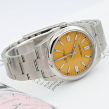 Load image into Gallery viewer, Rolex Oyster Perpetual 124300 - Yellow Dial - Full set