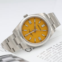 Load image into Gallery viewer, Rolex Oyster Perpetual 124300 - Yellow Dial - Full set