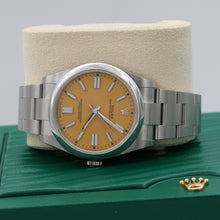 Load image into Gallery viewer, Rolex Oyster Perpetual 124300 - Yellow Dial - Full set