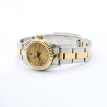 Load image into Gallery viewer, Rolex Oyster Perpetual 67193 Lady Steel and Gold - Champagne Dial - Oyster bracelet - Full Set
