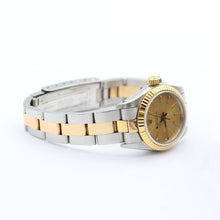 Load image into Gallery viewer, Rolex Oyster Perpetual 67193 Lady Steel and Gold - Champagne Dial - Oyster bracelet - Full Set