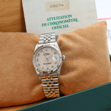 Charger l'image dans la galerie, Rolex Datejust ref. 68274 Millennary Cream Dial - Jubilee Bracelet - Full Set