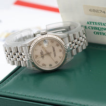 Charger l'image dans la galerie, Rolex Datejust ref. 68274 Millennary Cream Dial - Jubilee Bracelet - Full Set