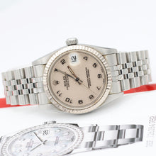 Charger l'image dans la galerie, Rolex Datejust ref. 68274 Millennary Cream Dial - Jubilee Bracelet - Full Set