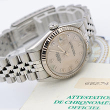 Charger l'image dans la galerie, Rolex Datejust ref. 68274 Millennary Cream Dial - Jubilee Bracelet - Full Set