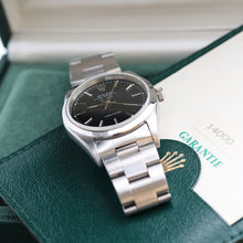 Załaduj obraz do przeglądarki galerii, Rolex Air-King ref. 14000 Black Dial - Full Set