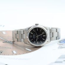 Załaduj obraz do przeglądarki galerii, Rolex Air-King ref. 14000 Black Dial - Full Set