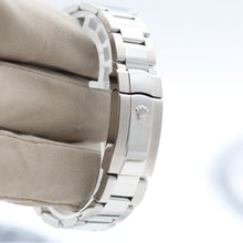 Bild in Galerie-Viewer laden, Rolex Datejust Ref. 116200 Silber / Dark Silver (Tuxedo) Zifferblatt - Austernarmband - Vollständiger Satz