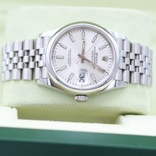 Carica l'immagine nel visualizzatore di Gallery, Rolex Datejust 36 126200 Silver Dial Jubilee bracelet