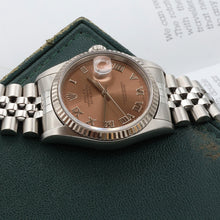 Load image into Gallery viewer, Rolex Datejust 36 ref. 16234 Salmon Roman Dial - Jubilee