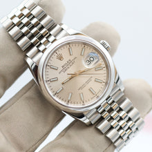 Carica l'immagine nel visualizzatore di Gallery, Rolex Datejust 36 126200 Silver Dial Jubilee bracelet