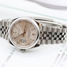 Carica l'immagine nel visualizzatore di Gallery, Rolex Datejust 36 126200 Silver Dial Jubilee bracelet