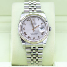 Charger l'image dans la galerie, Rolex Datejust ref. 116234 Silver Roman Dial - Jubilee Bracelet
