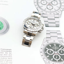 Załaduj obraz do przeglądarki galerii, Rolex Daytona ref. 116520 White dial - Long Clasp