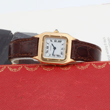 Load image into Gallery viewer, Cartier Santos Dumont Lady ref. 96053 Paris Dial 18K
