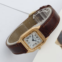 Load image into Gallery viewer, Cartier Santos Dumont Lady ref. 96053 Paris Dial 18K