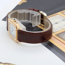 Load image into Gallery viewer, Cartier Santos Dumont Lady ref. 96053 Paris Dial 18K