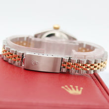 Carica l'immagine nel visualizzatore di Gallery, Rolex Lady-Datejust ref. 6917 - Blue Diamonds dial - Jubilee bracelet