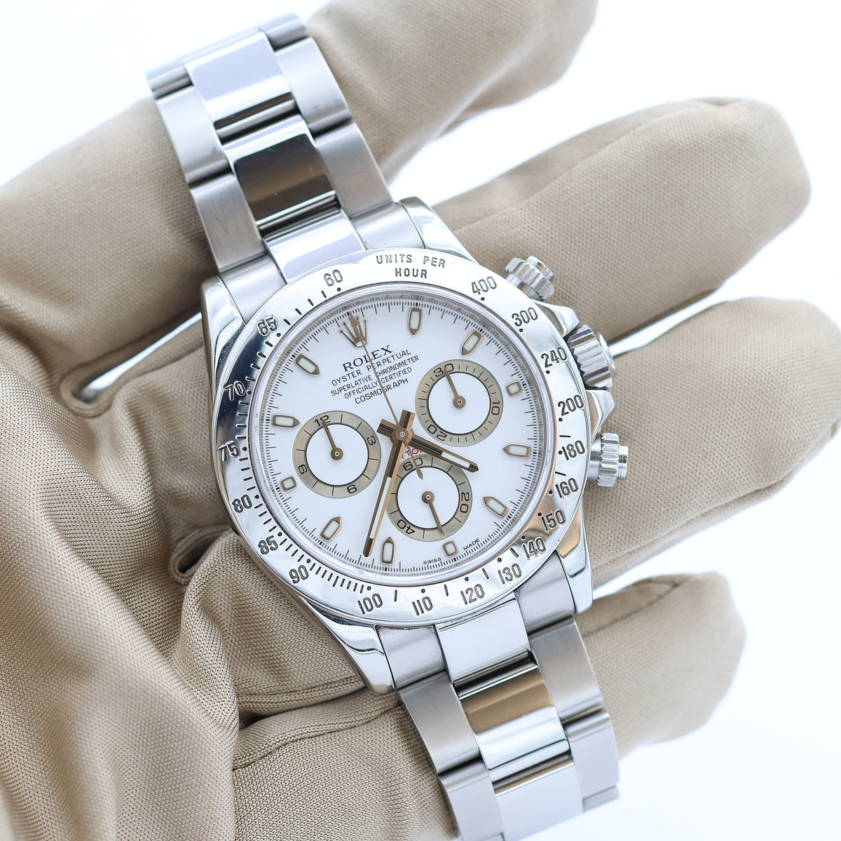 ROLEX デイトナ 116520 白ダイアル　針セット ROLEX デイトナ 116520 白ダイアル 針セット