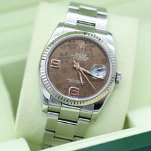 Cargar imagen en el visor de la galería, Rolex Datejust ref. 116234 Brown Flower Dial - Oyster - Only Watch