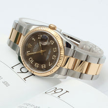 Carica l'immagine nel visualizzatore di Gallery, Rolex Datejust ref. 116233 Chocolate Concentric Dial Oyster Bracelet - Full set