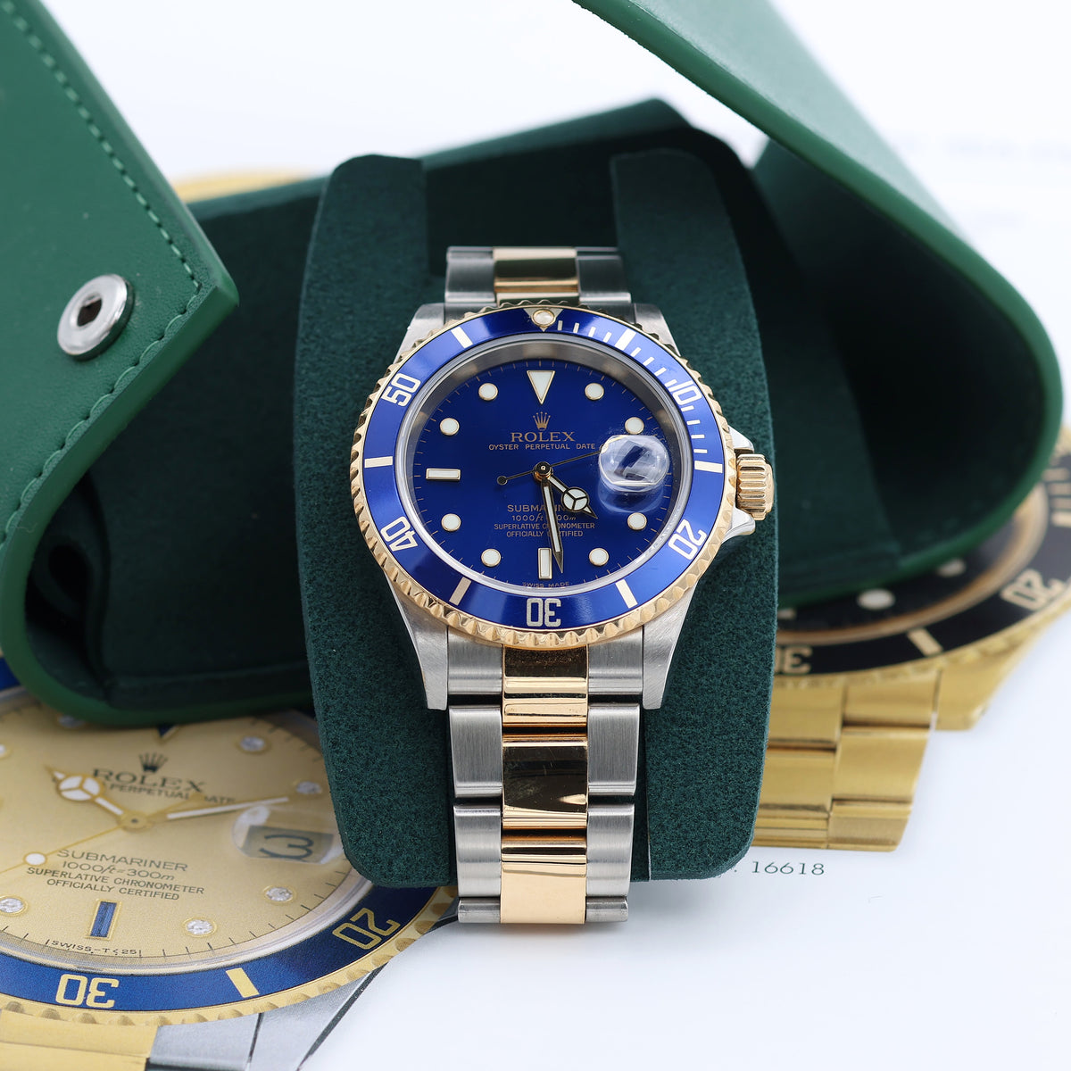 Buy Watch Rolex Submariner Date 16613LB Steel/Gold – Debonar