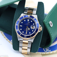Carica l'immagine nel visualizzatore di Gallery, Rolex Submariner Date ref. 16613LB Steel/Gold - Full Set