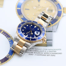 Carica l'immagine nel visualizzatore di Gallery, Rolex Submariner Date ref. 16613LB Steel/Gold - Full Set