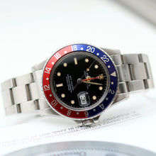 Bild in Galerie-Viewer laden, Rolex GMT-Master ref. 16750 - "Pepsi" Bezel - Oyster Bracelet