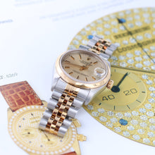 Załaduj obraz do przeglądarki galerii, Rolex Datejust Midsize ref. 68243 Champagne Circle Dial - Full Set